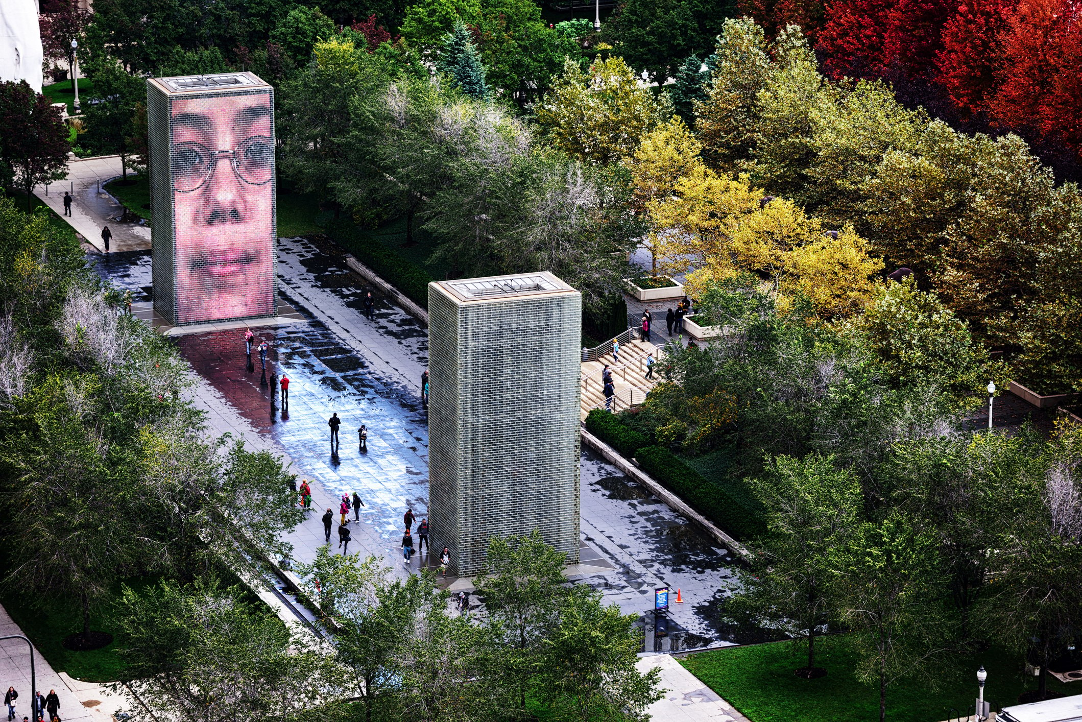 Crown Fountain Chicago